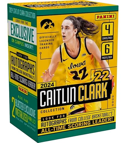 Amazon.co.jp: Panini Caitlin Clark Collection バスケットボール